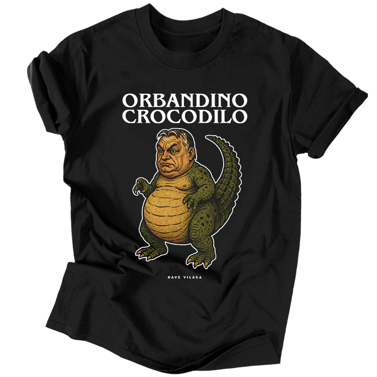 Dave Világa | Orbandino Crocodilo férfi póló