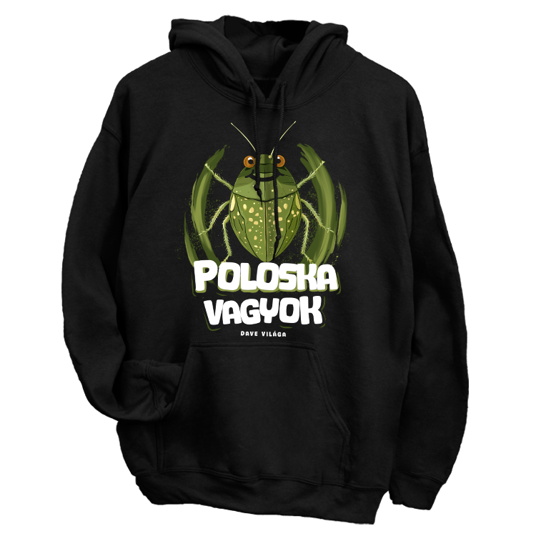 Dave Világa | Poloska vagyok Kapucnis pulóver
