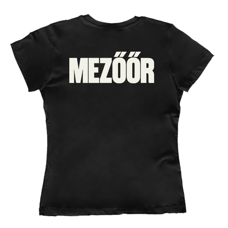 DE! Akcióközösség Mezőőr fekete női póló