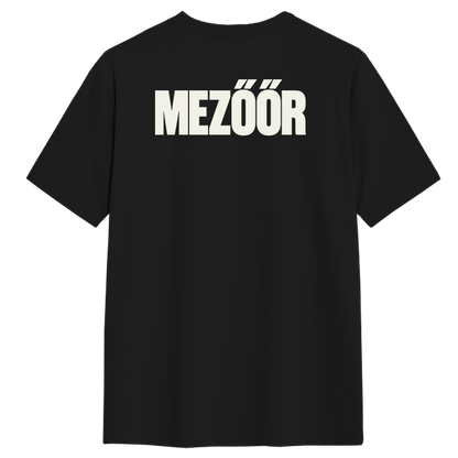 DE! Akcióközösség Mezőőr fekete férfi póló