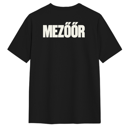 DE! Akcióközösség Mezőőr fekete férfi póló