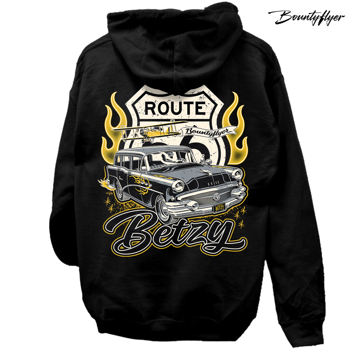 Bountyflyer | Betzy Route 66 Pulcsi