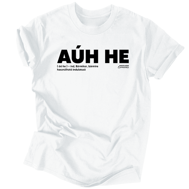 Horváth Gábor - AÚH HE (segédlettel) unisex póló