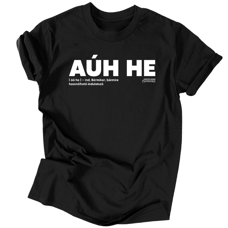 Horváth Gábor - AÚH HE (segédlettel) unisex póló