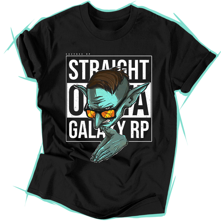 EAZYKEE - STRAIGHT OUTTA GALAXY RP póló