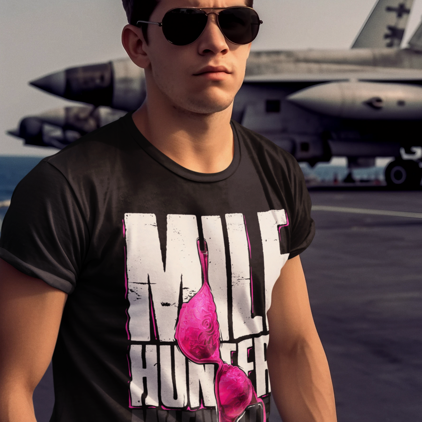 Milfhunterz póló - Pink