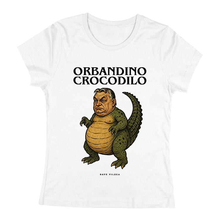 Dave Világa | Orbandino Crocodilo Női póló