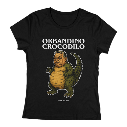 Dave Világa | Orbandino Crocodilo Női póló
