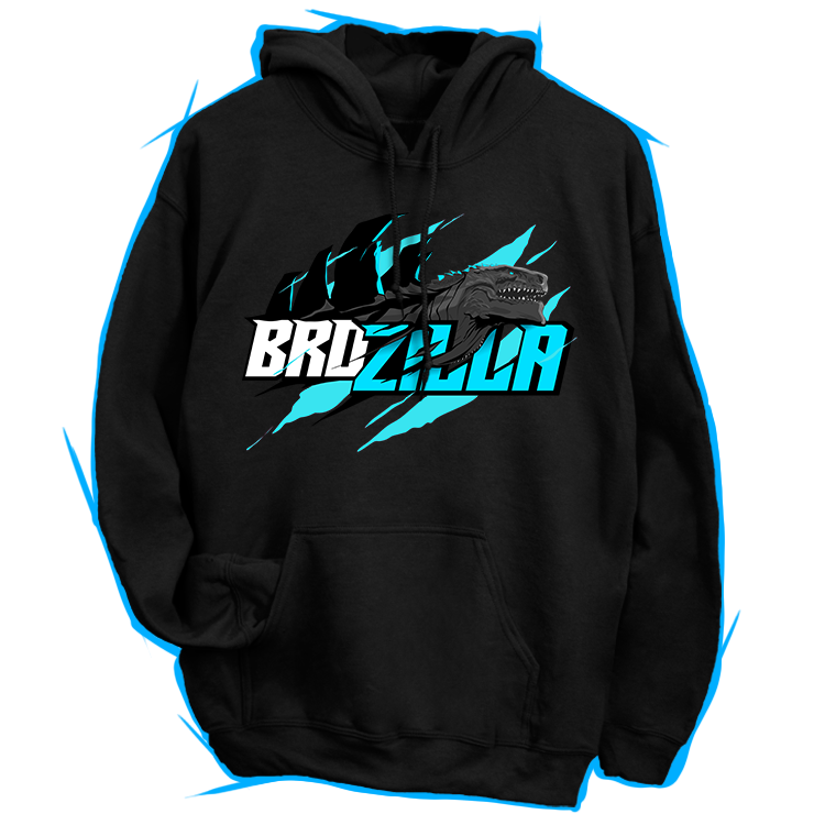 Brozilla Logo Unisex Hoodie