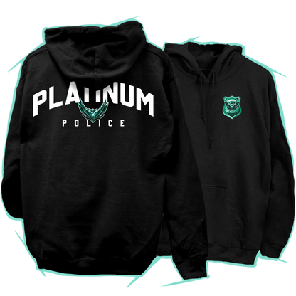 PIERCE - PLATINUM POLICE HOODIE