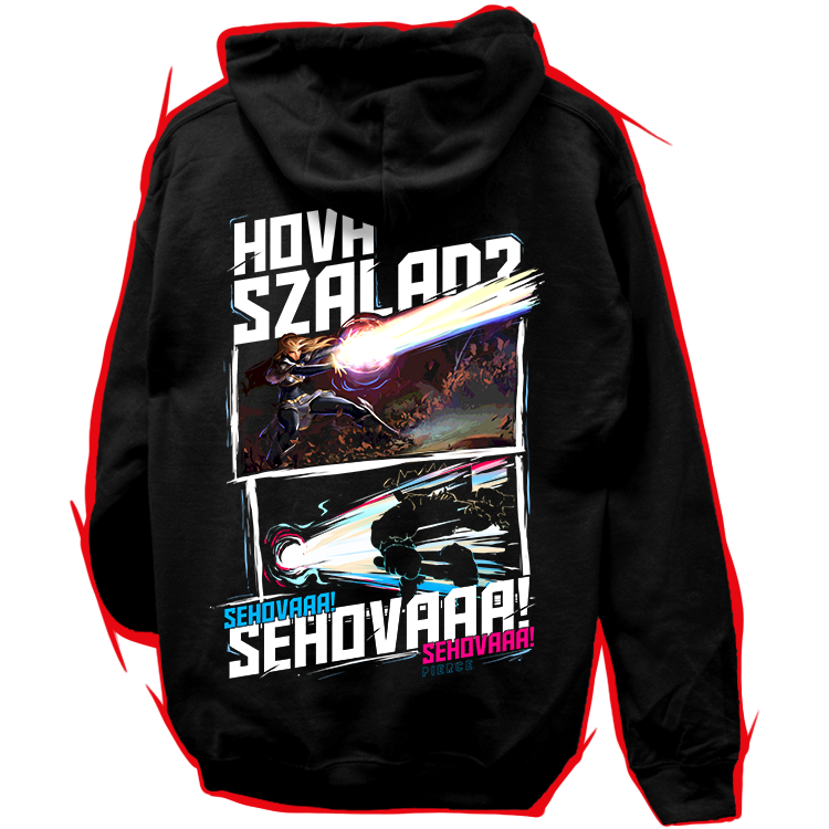 Pierce " Hova szalad?" Unisex Hoodie