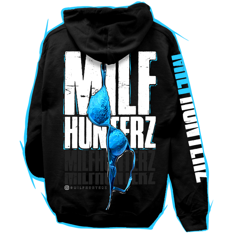 Milfhunterz pulcsi - Kék