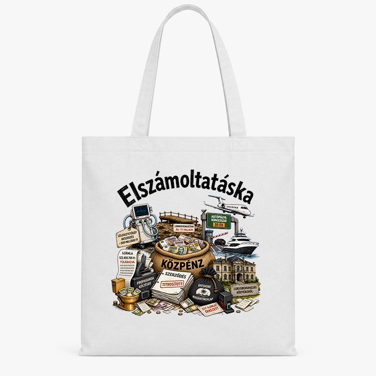 Dave Világa | Elszámoltatáska Vászontáska